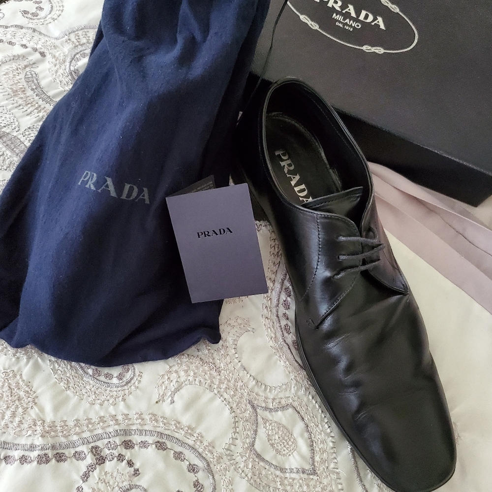 Men's black Prada shoes - Picture 9 of 12
